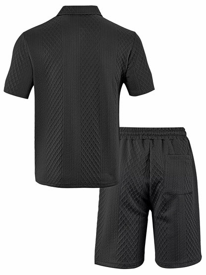 Balck, Suit Shorts Two Sets