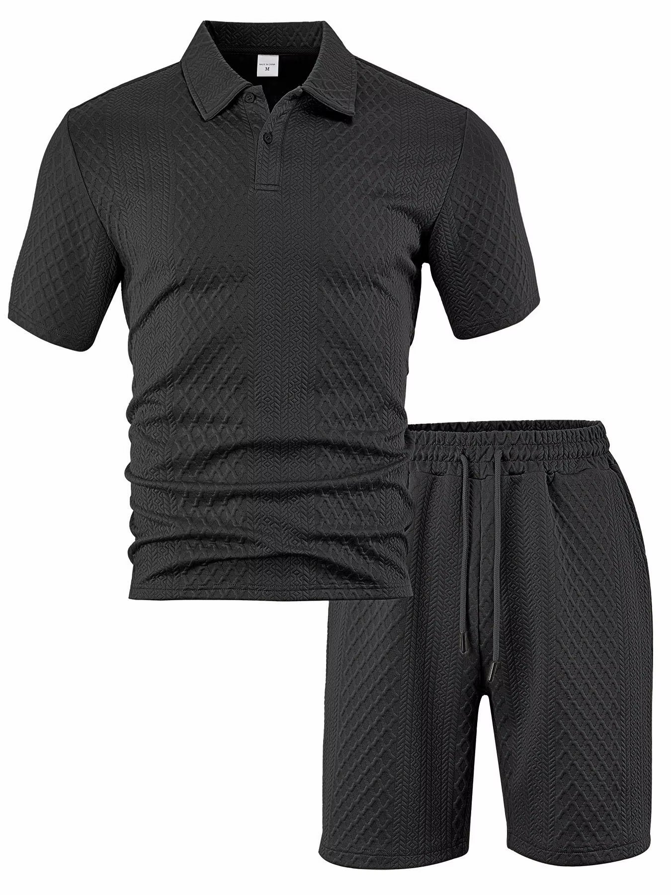 Balck, Suit Shorts Two Sets