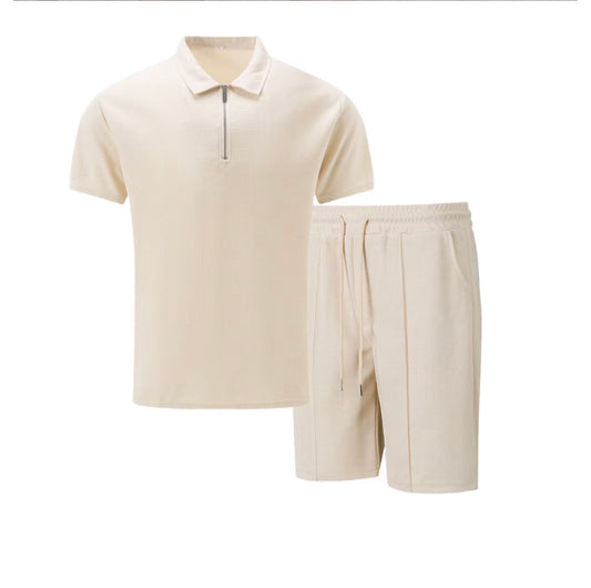 Bright beige, Suit Shorts Two Sets